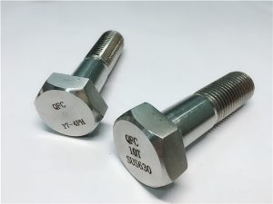 NO.49-DIN931 Закалка осадки AISI 630 (17-4PH) Болт с шестигранной головкой из нержавеющей стали